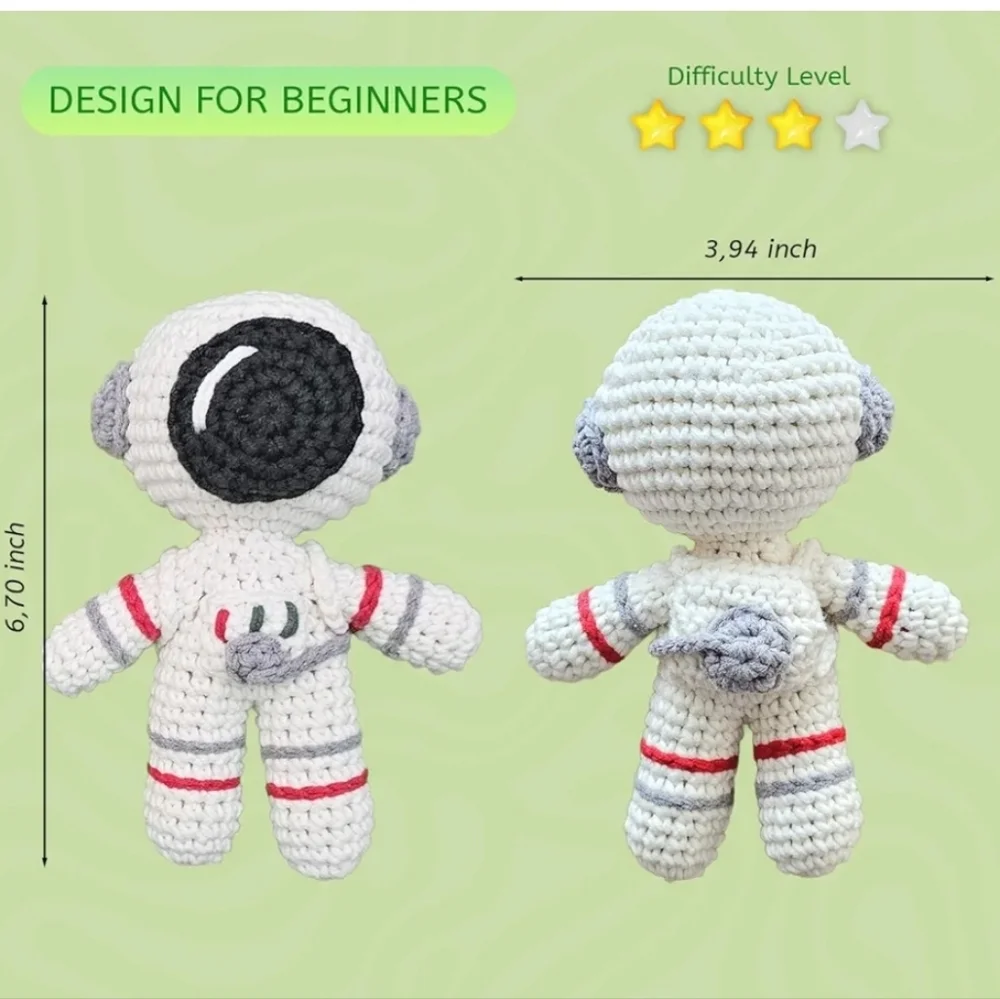 Astronaut Crochet Kit